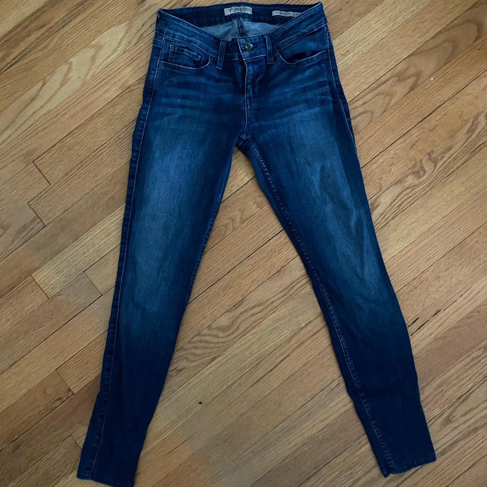 GUESS “power skinny low” jeans